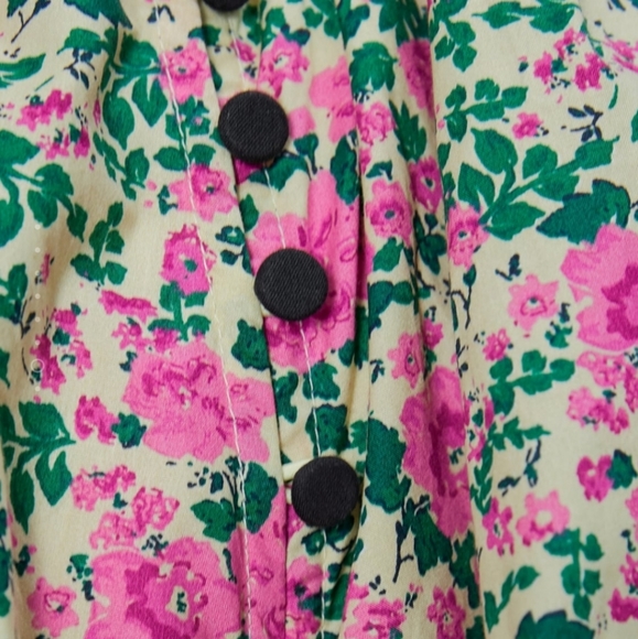 🔥Last 3🔥ZARA Floral Puff sleeves mini dre - Picture 5 of 8